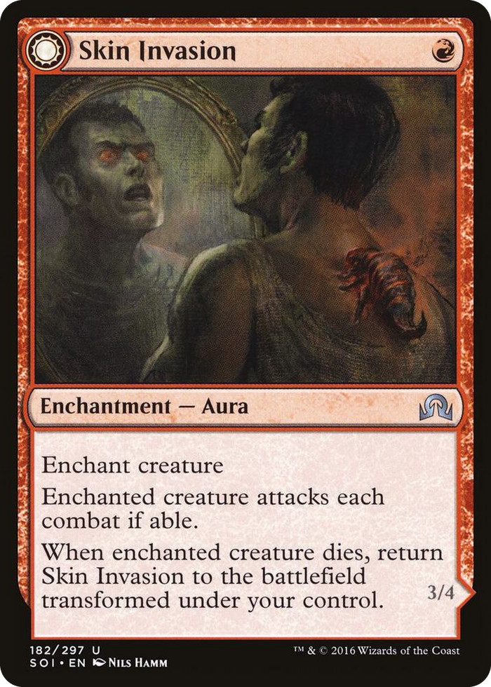 Skin Invasion #182 U - Shadows over Innistrad Pokemon card
