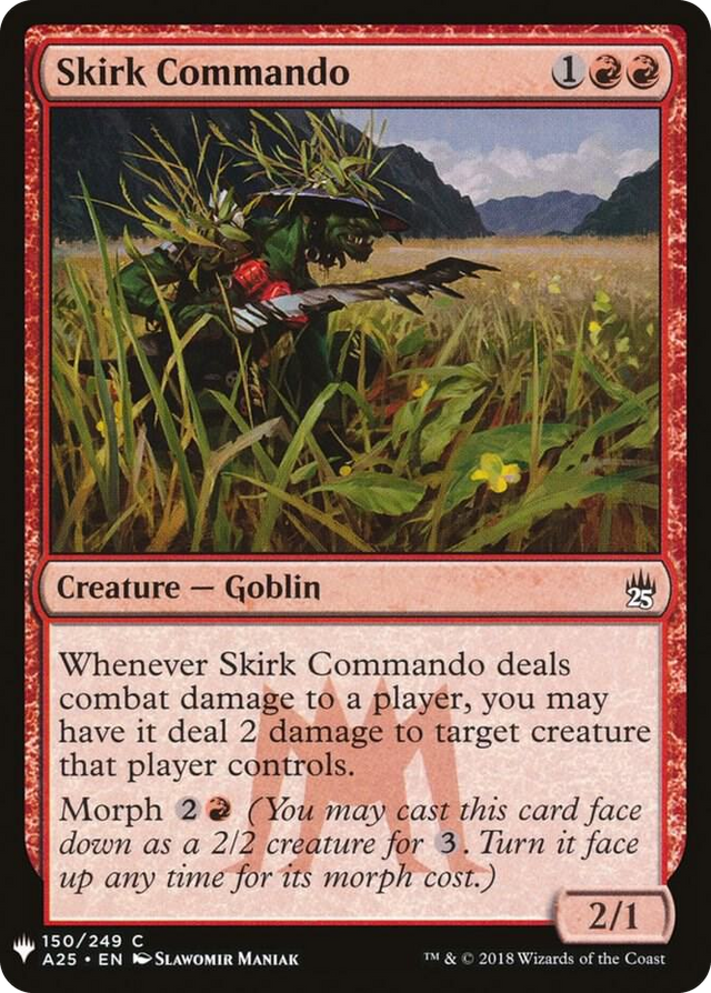 0150 Skirk Commando C The List Reprints