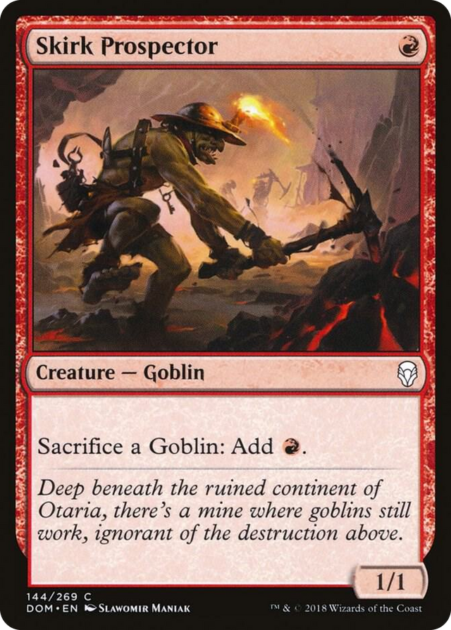 0144 Skirk Prospector C Dominaria