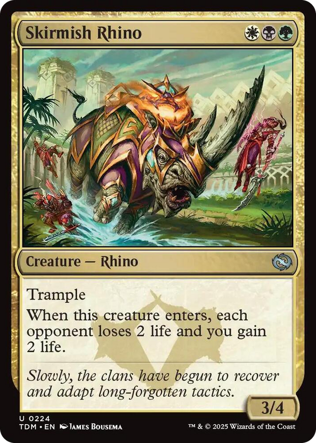0224 Skirmish Rhino U Dragonstorm
