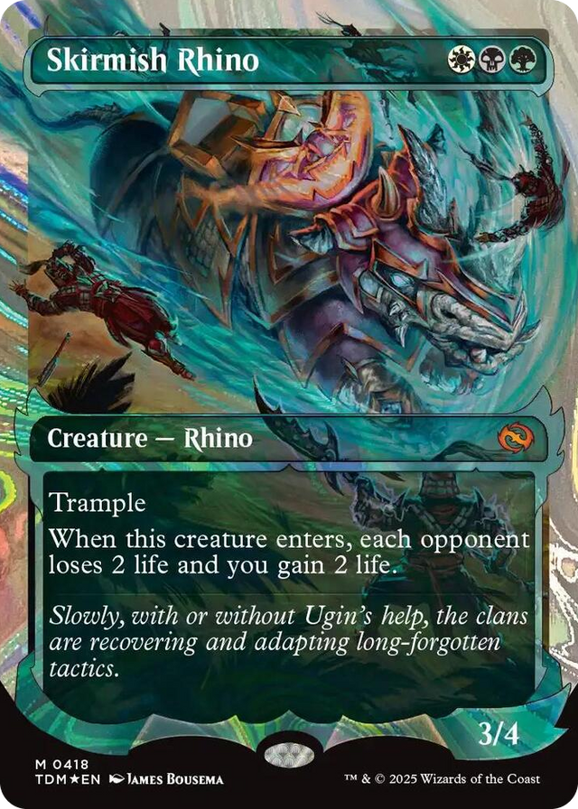 0418 Skirmish Rhino (Showcase) (Halo Foil) M Dragonstorm