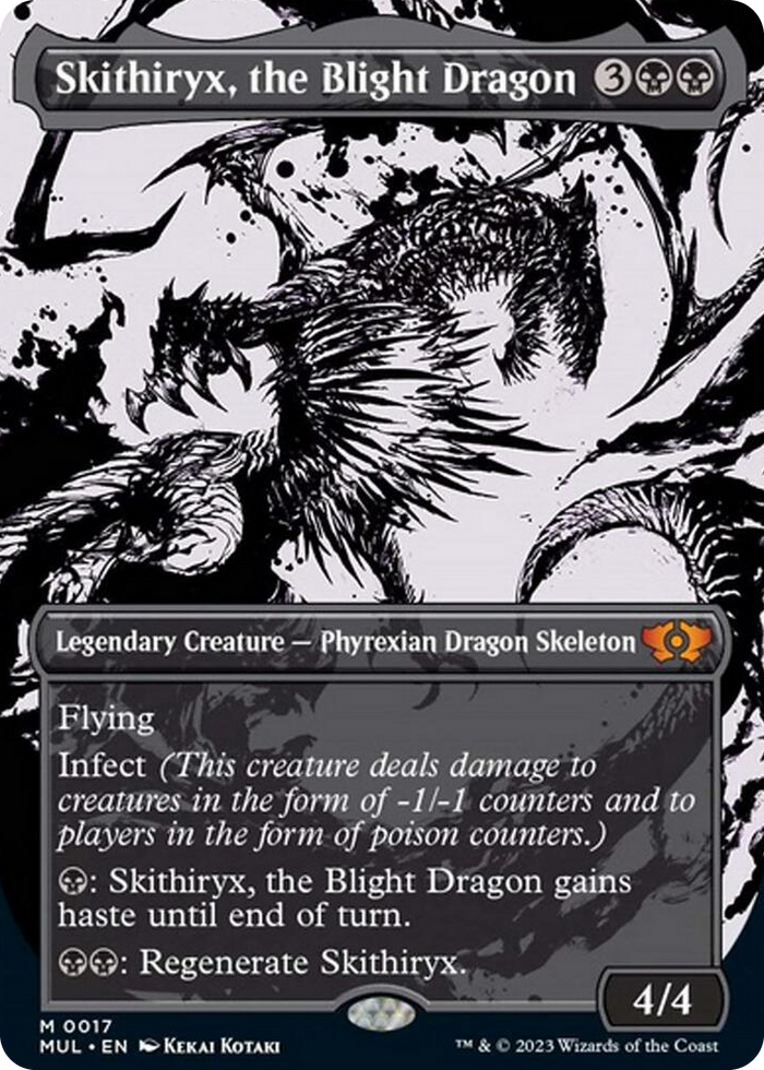 Skithiryx, the Blight Dragon #17 M - March of the Machine: Multiverse Legends Pokemon card