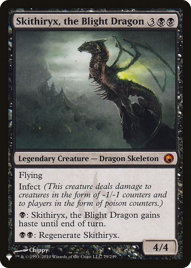 0079 Skithiryx, the Blight Dragon M The List Reprints