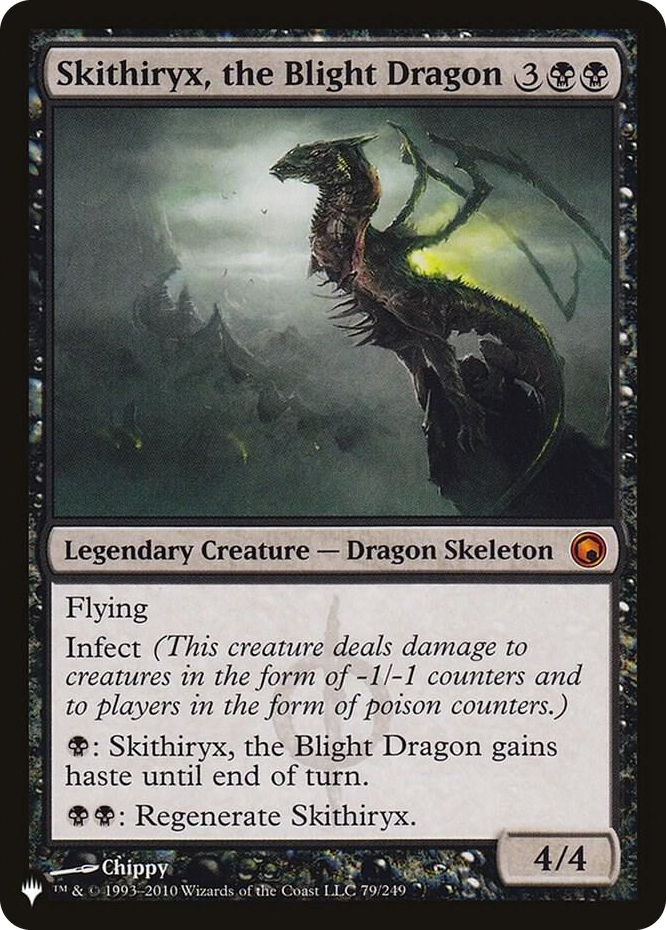 Skithiryx, the Blight Dragon #79 M - The List Reprints Pokemon card