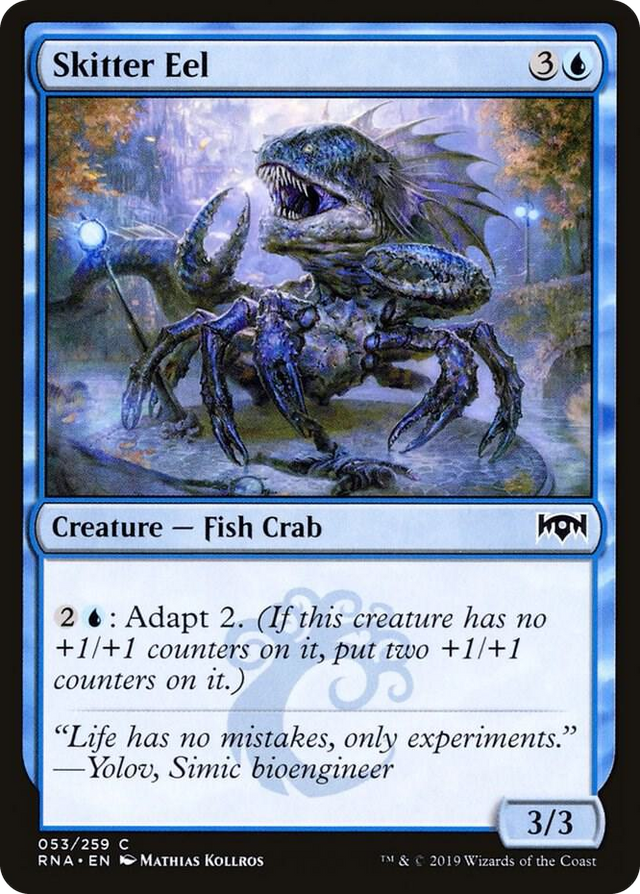 0053 Skitter Eel C Ravnica Allegiance