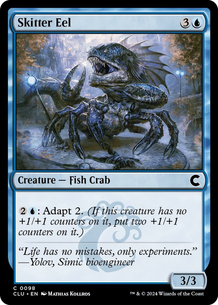 0098 Skitter Eel C Ravnica: Clue Edition
