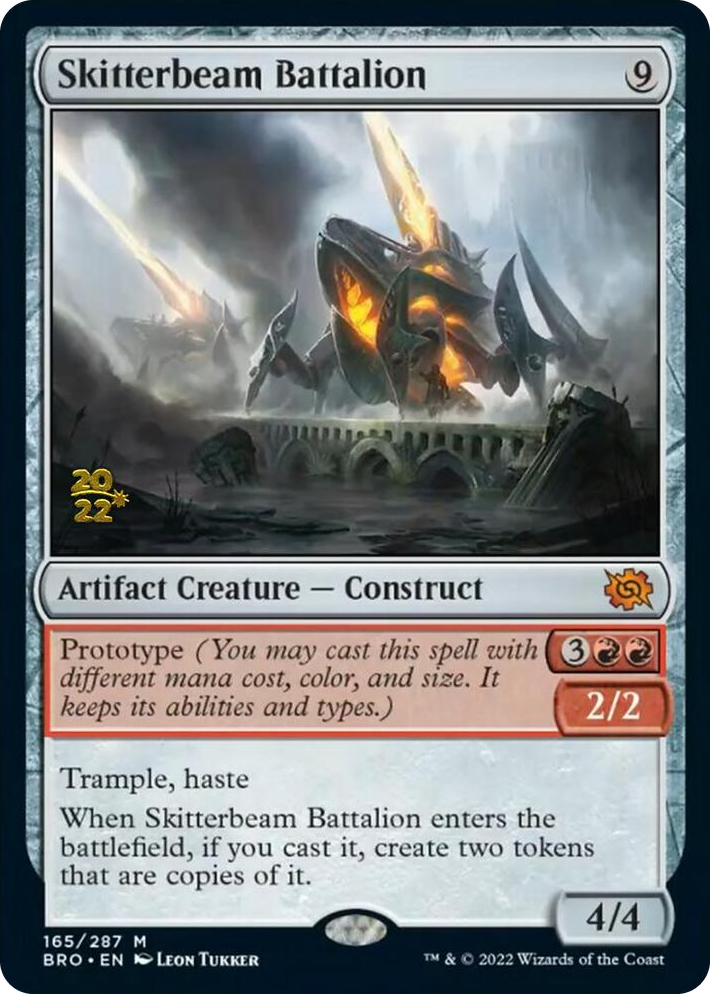 0165 Skitterbeam Battalion M Prerelease Cards