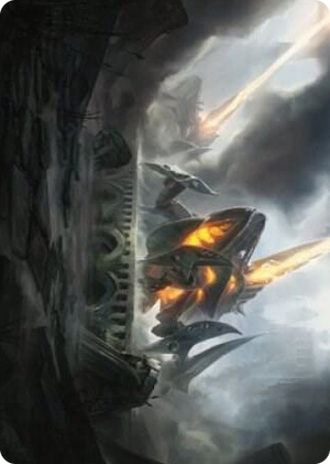 0021 Skitterbeam Battalion Art Card S Art Series: The Brothers' War