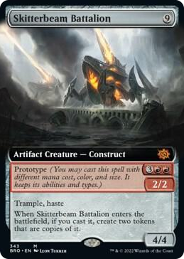 0343 Skitterbeam Battalion (Extended Art) M The Brothers' War