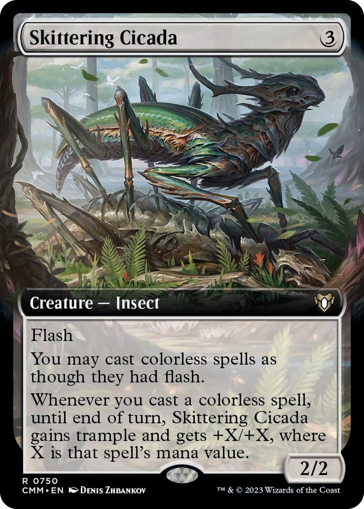 0750 Skittering Cicada (Extended Art) R Commander Masters
