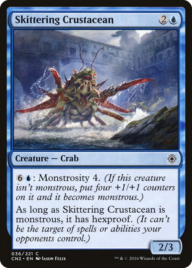 Skittering Crustacean #36 C - Conspiracy: Take the Crown Pokemon card