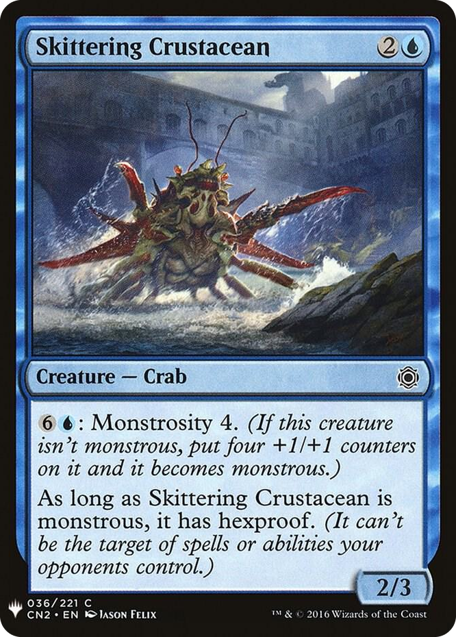 0036 Skittering Crustacean C The List Reprints