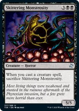 0137 Skittering Monstrosity U Time Spiral: Remastered