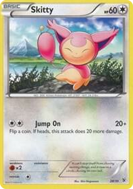 0028 Skitty Common Kalos Starter Set