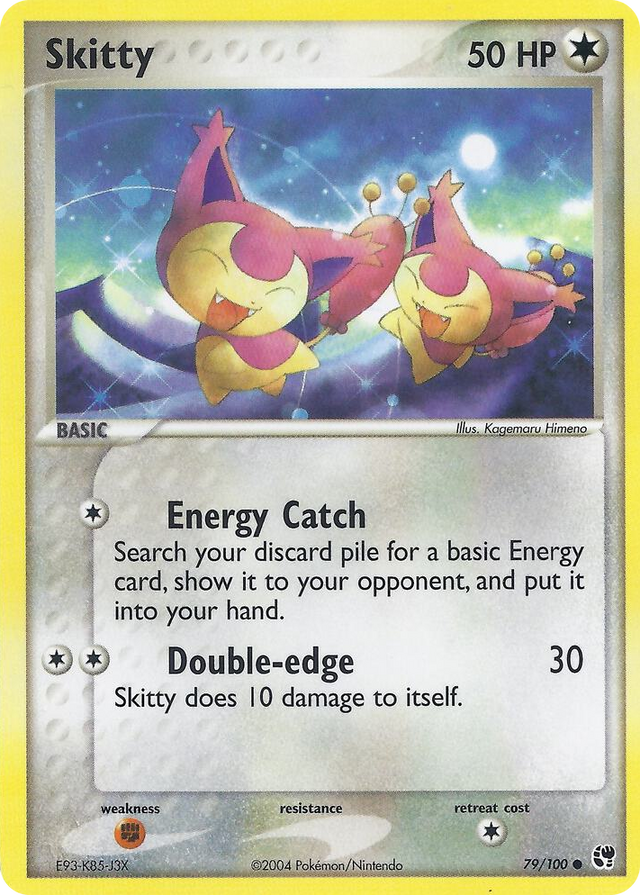 0079 Skitty Common EX Battle Stadium