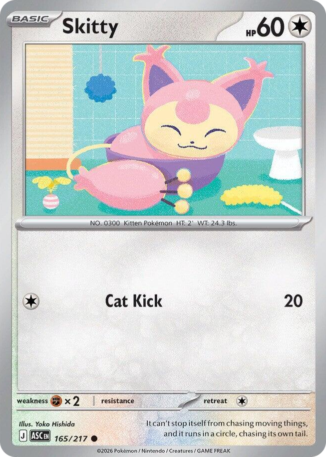 0165 Skitty Common Ascended Heroes