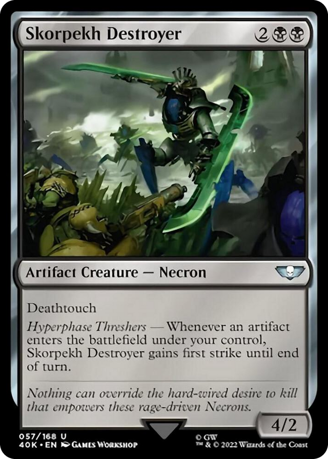 0057 Skorpekh Destroyer U Universes Beyond: Warhammer 40,000
