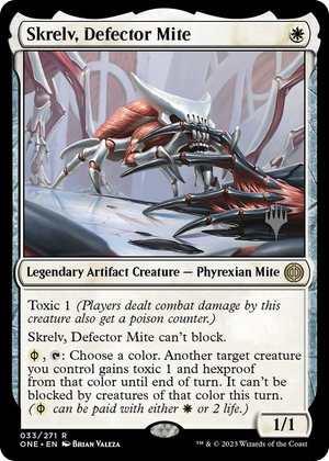 0033 Skrelv, Defector Mite R Promo Pack: Phyrexia: All Will Be One