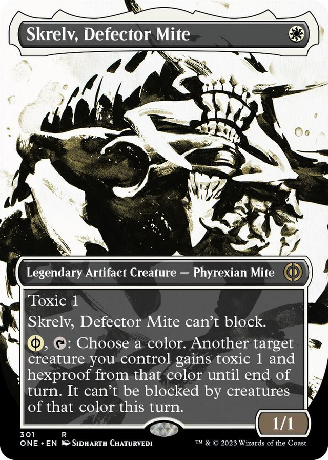 0301 Skrelv, Defector Mite (Showcase) R Phyrexia: All Will Be One