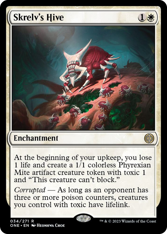 Skrelv's Hive #34 R - Phyrexia: All Will Be One Pokemon card