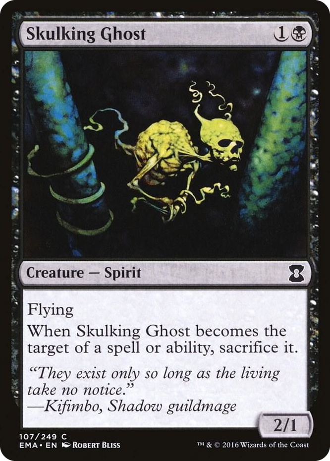 Skulking Ghost #107 C - Eternal Masters Pokemon card