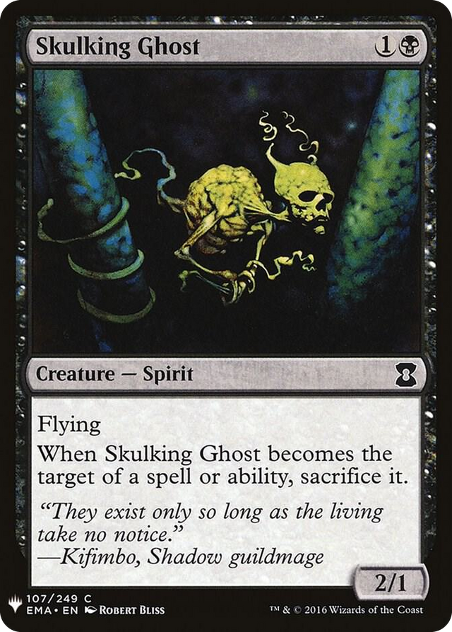 0107 Skulking Ghost C The List Reprints