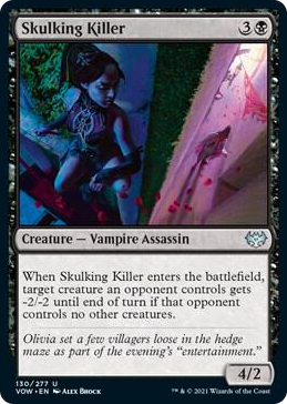 0130 Skulking Killer U Innistrad: Crimson Vow