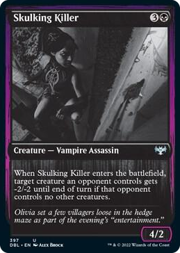 0397 Skulking Killer U Innistrad: Double Feature