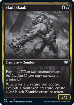 Skull Skaab #515 U - Innistrad: Double Feature Pokemon card