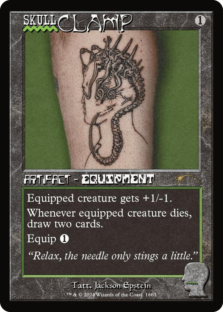 1663 Skullclamp (1663) R Secret Lair Drop Series