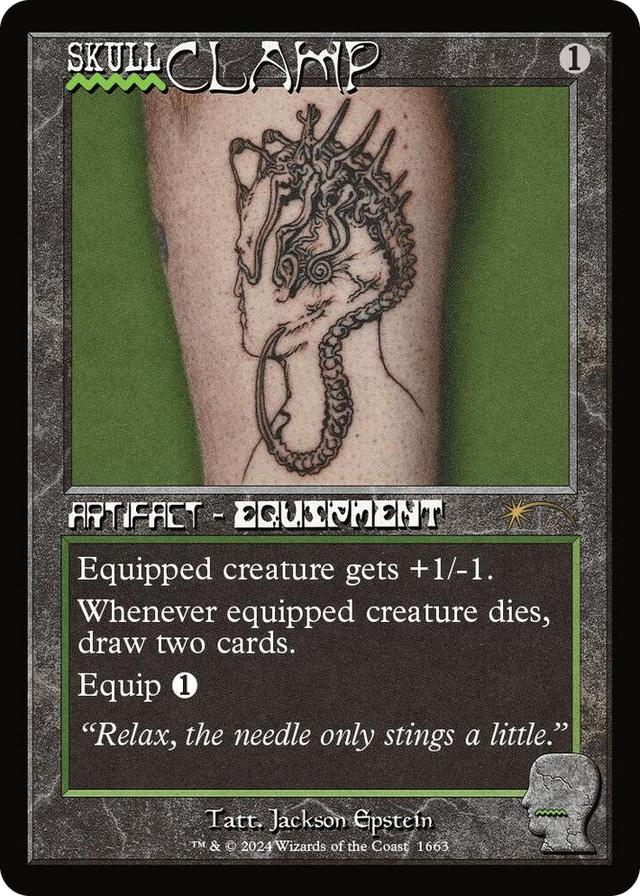 1663 Skullclamp (1663) R Secret Lair Drop Series