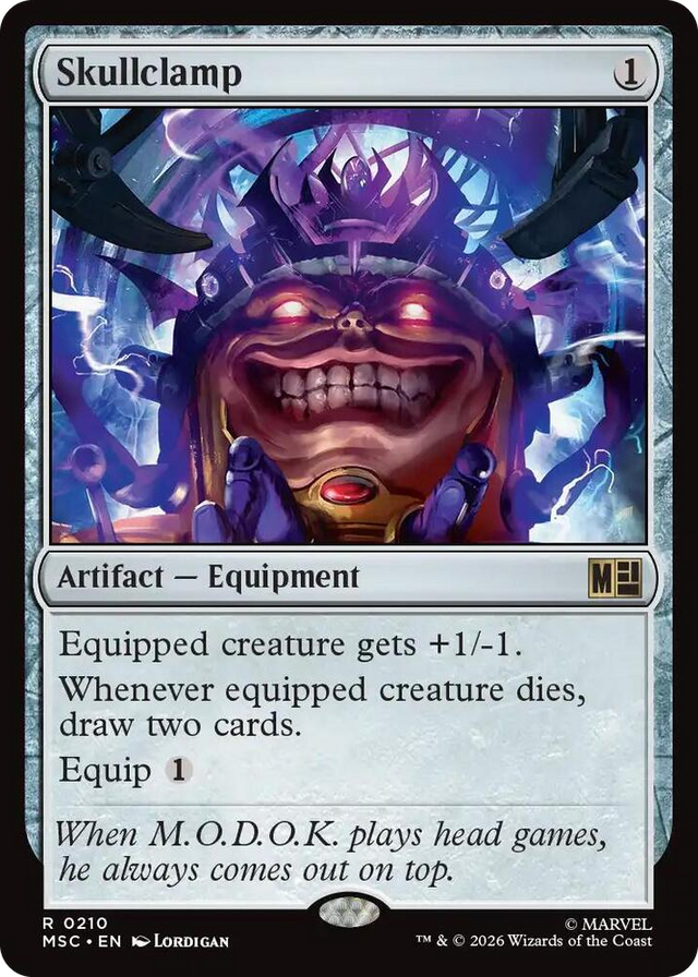 0210 Skullclamp R Commander: Marvel Super Heroes
