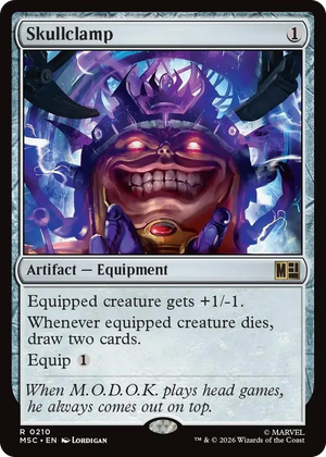 0210 Skullclamp R Commander: Marvel Super Heroes