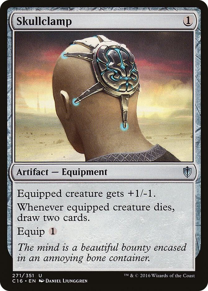 Skullclamp #271 U - Commander 2016 Pokemon card