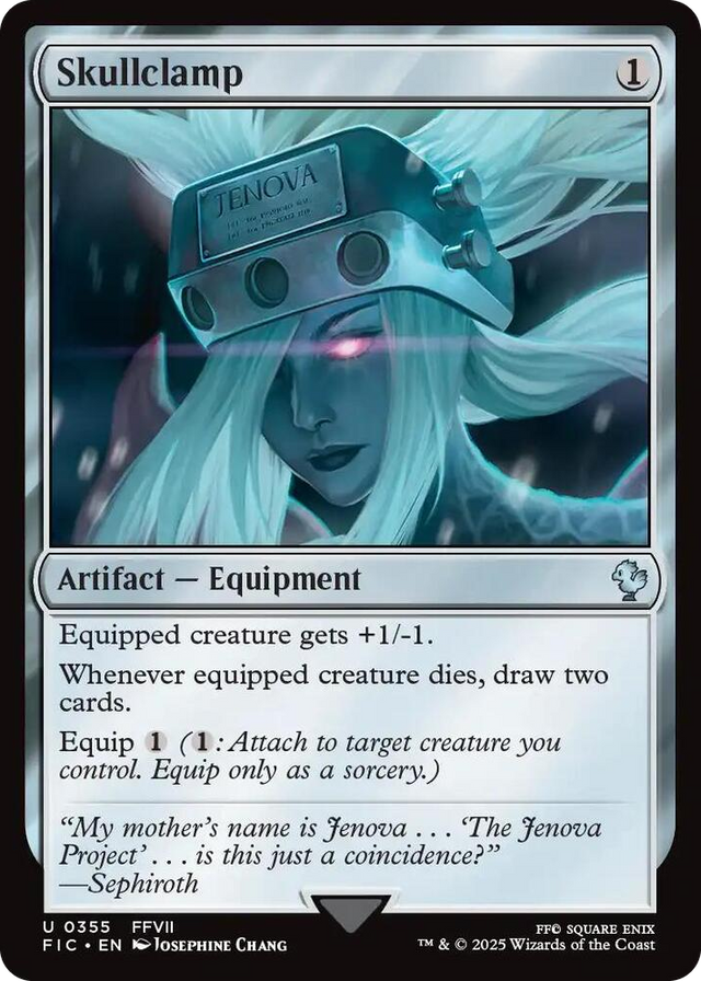 0355 Skullclamp U Commander: FINAL FANTASY