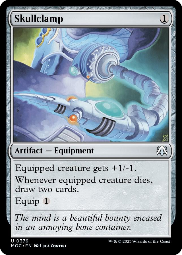 0379 Skullclamp U Commander: March of the Machine