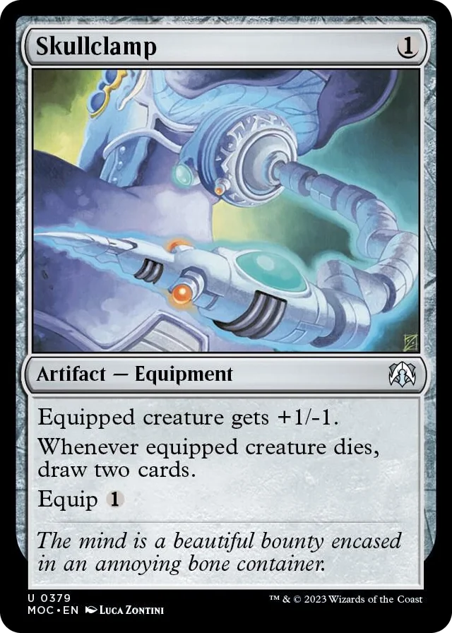 0379 Skullclamp U Commander: March of the Machine