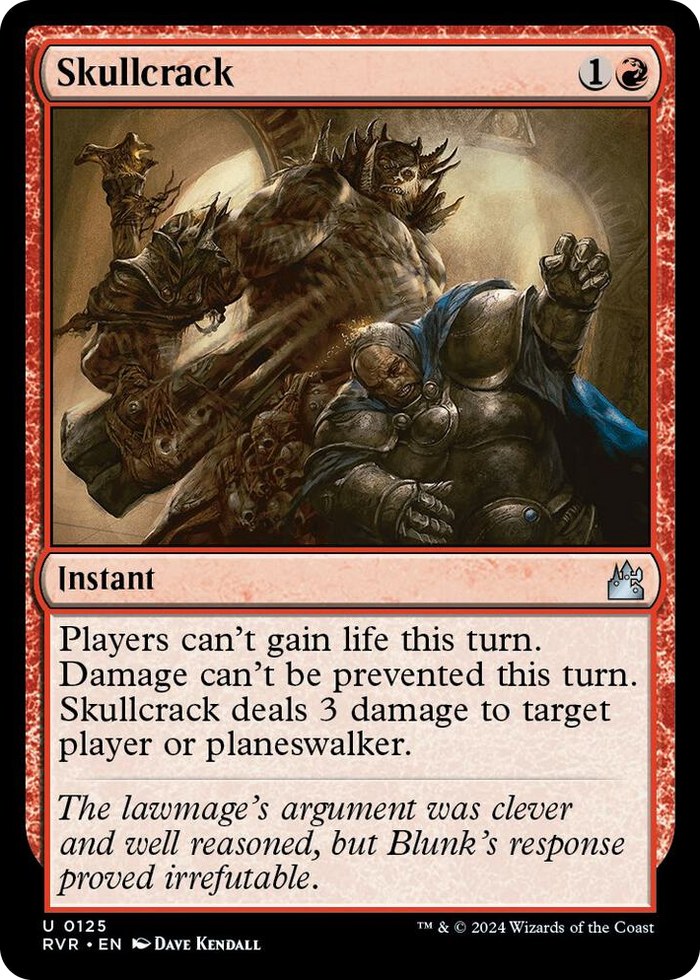 Skullcrack #125 U - Ravnica Remastered Pokemon card