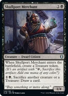 0149 Skullport Merchant U Commander Legends: Battle for Baldur's Gate