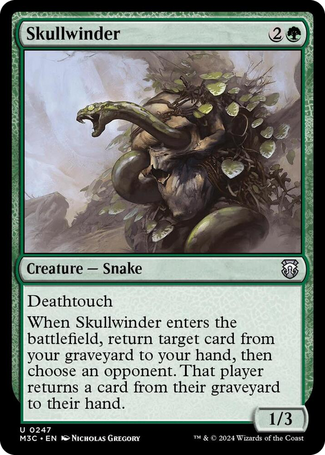 0247 Skullwinder U Commander: Modern Horizons 3