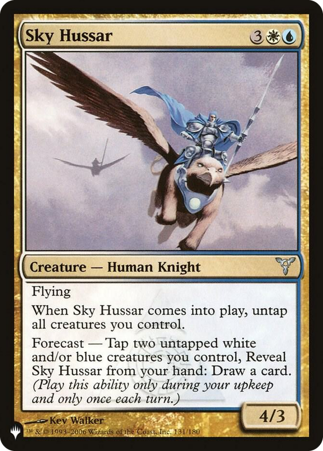 0131 Sky Hussar U The List Reprints