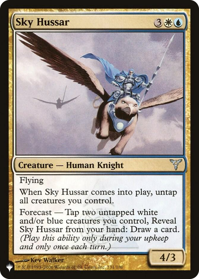 Sky Hussar #131 U - The List Reprints Pokemon card