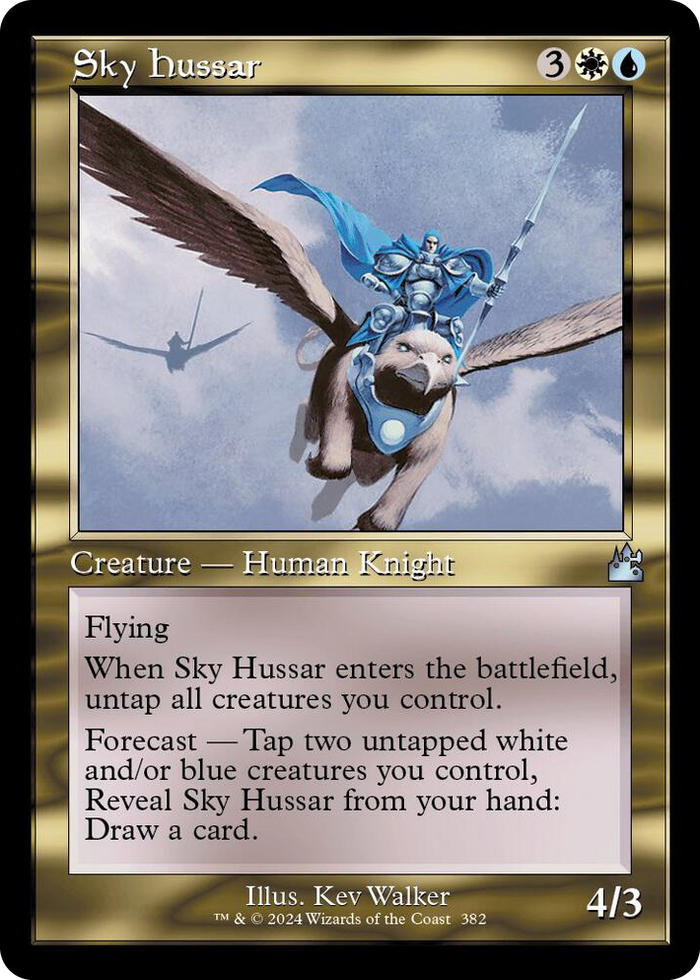 Sky Hussar (Retro Frame) #382 U - Ravnica Remastered Pokemon card
