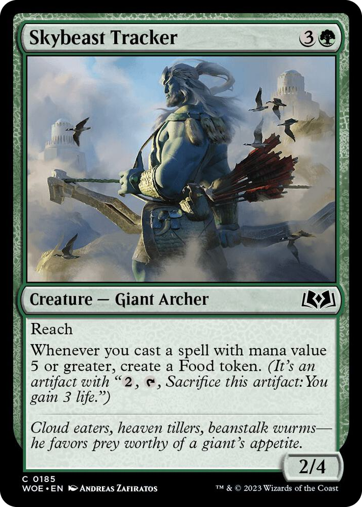 0185 Skybeast Tracker C Wilds of Eldraine