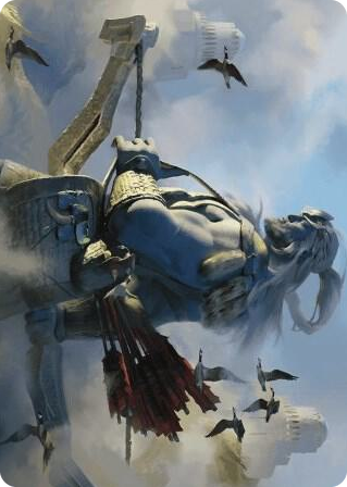 0027 Skybeast Tracker Art Card S Art Series: Wilds of Eldraine