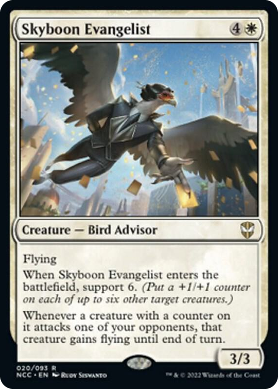 0020 Skyboon Evangelist R Commander: Streets of New Capenna