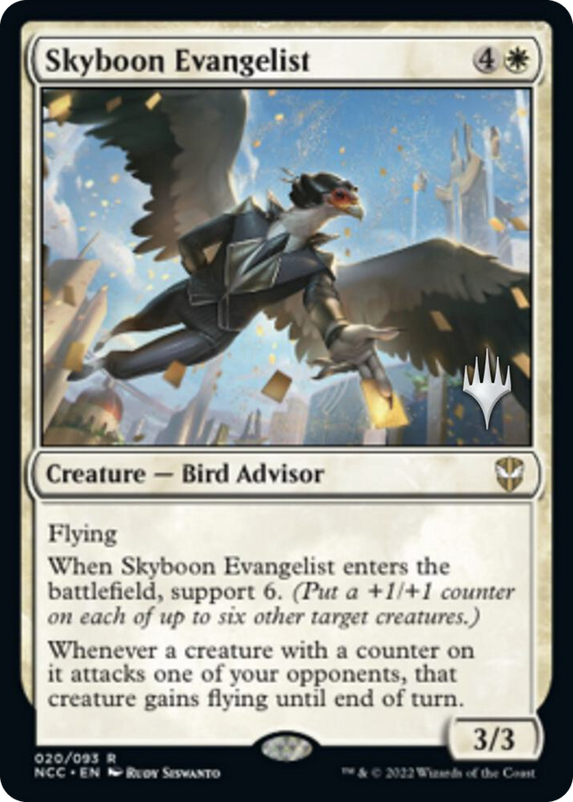 0020 Skyboon Evangelist R Promo Pack: Streets of New Capenna