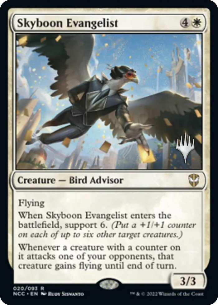 0020 Skyboon Evangelist R Promo Pack: Streets of New Capenna