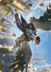 0051 Skyboon Evangelist Art Card S Art Series: Streets of New Capenna