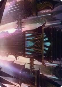 0037 Skybridge Towers Art Card S Art Series: Streets of New Capenna